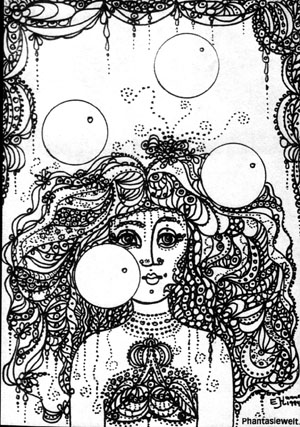 Zeichnung von Elfie Jauert-Hartmann (70580 Byte)