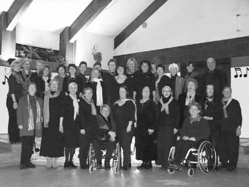 Der Friedenauer Frauenchor (46431 Byte)